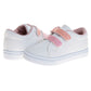 Laura Ashley Casual Sneakers Girls'  Hook & Loop Easy On/Off Everyday Wear Stylish Comfort Fit (Toddler / Little Kid)