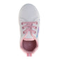 Laura Ashley Fashion Sneakers – Girls Hook-and-Loop Star Casual Shoes with Rainbow Charm Detail (Toddler) (Copy)