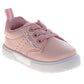 Laura Ashley Fashion Sneakers – Girls Hook-and-Loop Star Casual Shoes with Rainbow Charm Detail (Toddler) (Copy)