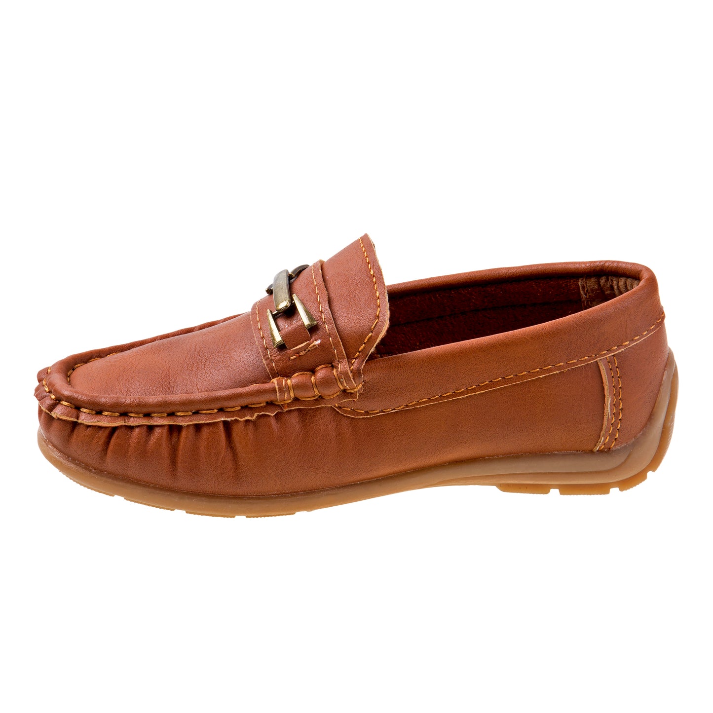 Josmo Boys’ Shoes: Stylish Casual Leatherette Moccasin Driving Loafers ( Toddler / Little Kids)