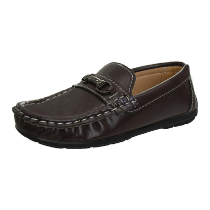 Josmo Loafer Boys  SlipOn Casual Dressy Comfort Fit Flexible Sole (Toddler / Little Kid)