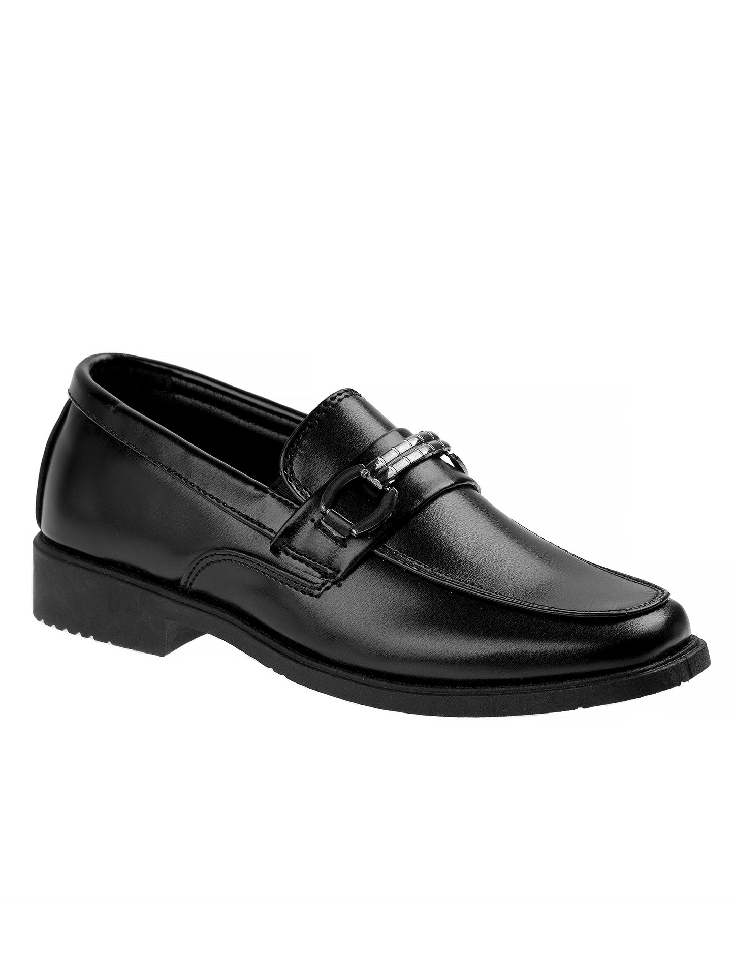 Josmo SlipOn Classic Oxford Dress Shoes Boys'  Easy Slipon Classic Oxford Formal Wear Comfort Fit Metal Accent (Big Kid)