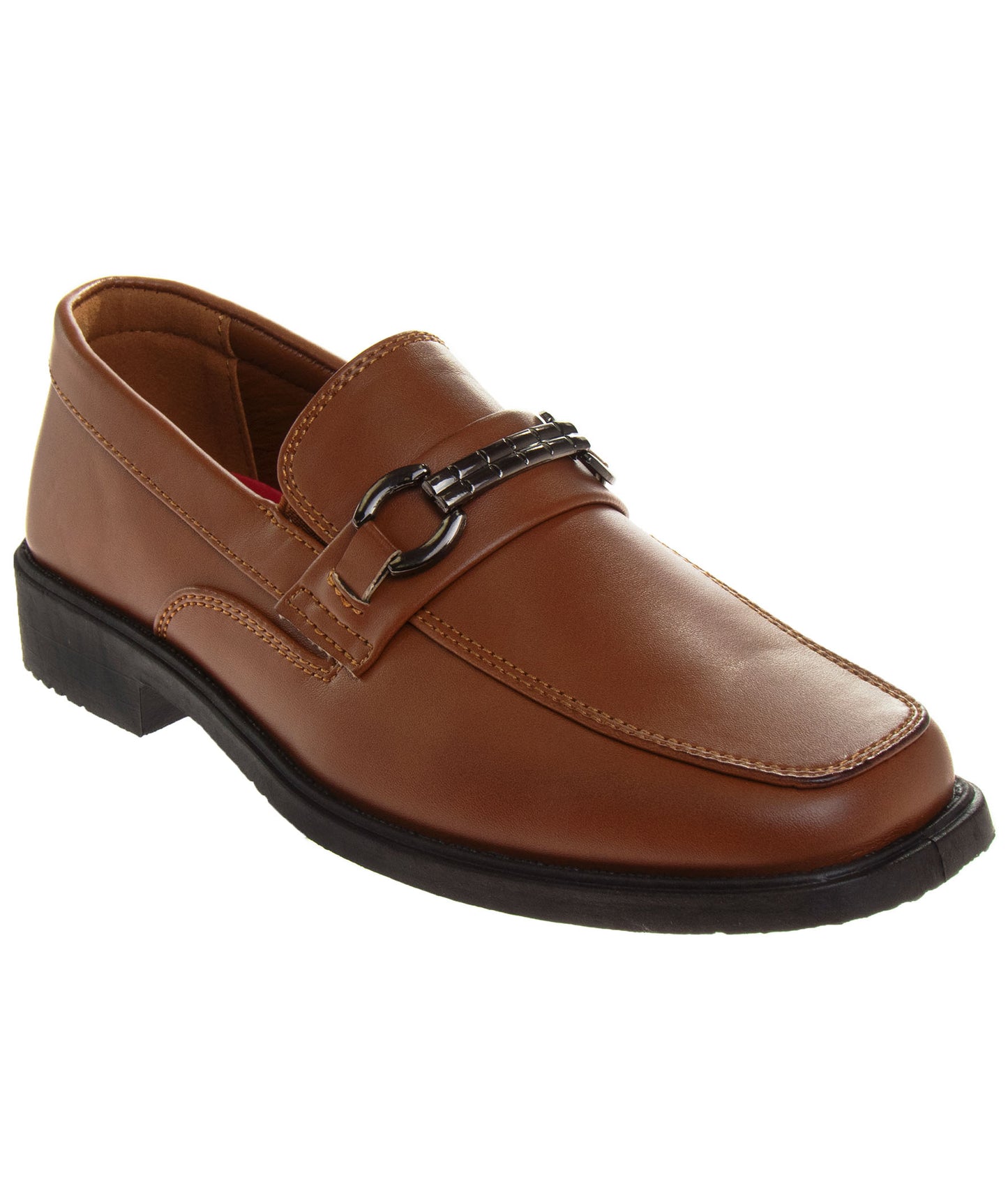Josmo SlipOn Classic Oxford Dress Shoes Boys'  Easy Slipon Classic Oxford Formal Wear Comfort Fit Metal Accent (Big Kid)