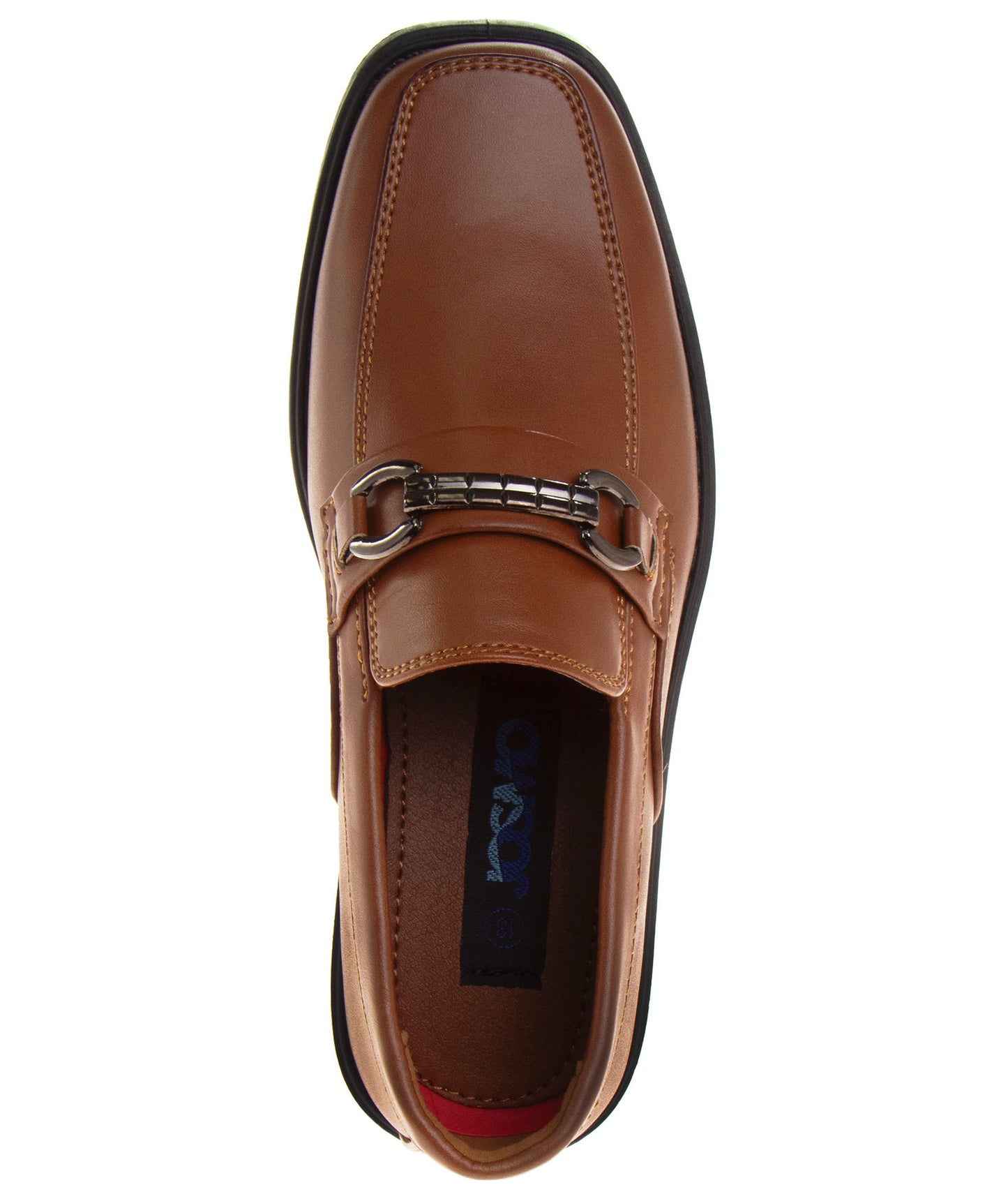 Josmo SlipOn Classic Oxford Dress Shoes Boys'  Easy Slipon Classic Oxford Formal Wear Comfort Fit Metal Accent (Big Kid)
