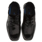 Josmo Boys' Sli pOn Classic Oxford Dress Shoes with Lace Up Closure (Big Kid)
