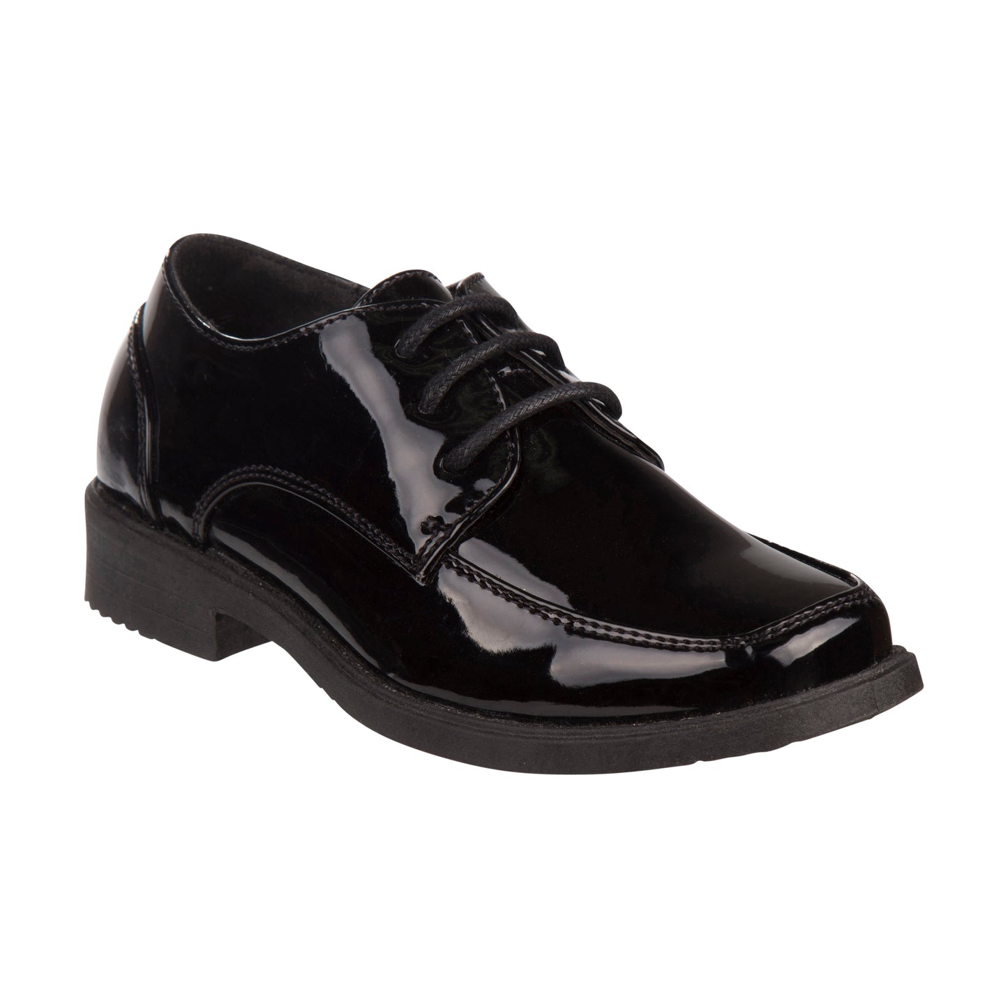 Josmo Boys' Sli pOn Classic Oxford Dress Shoes with Lace Up Closure (Big Kid)