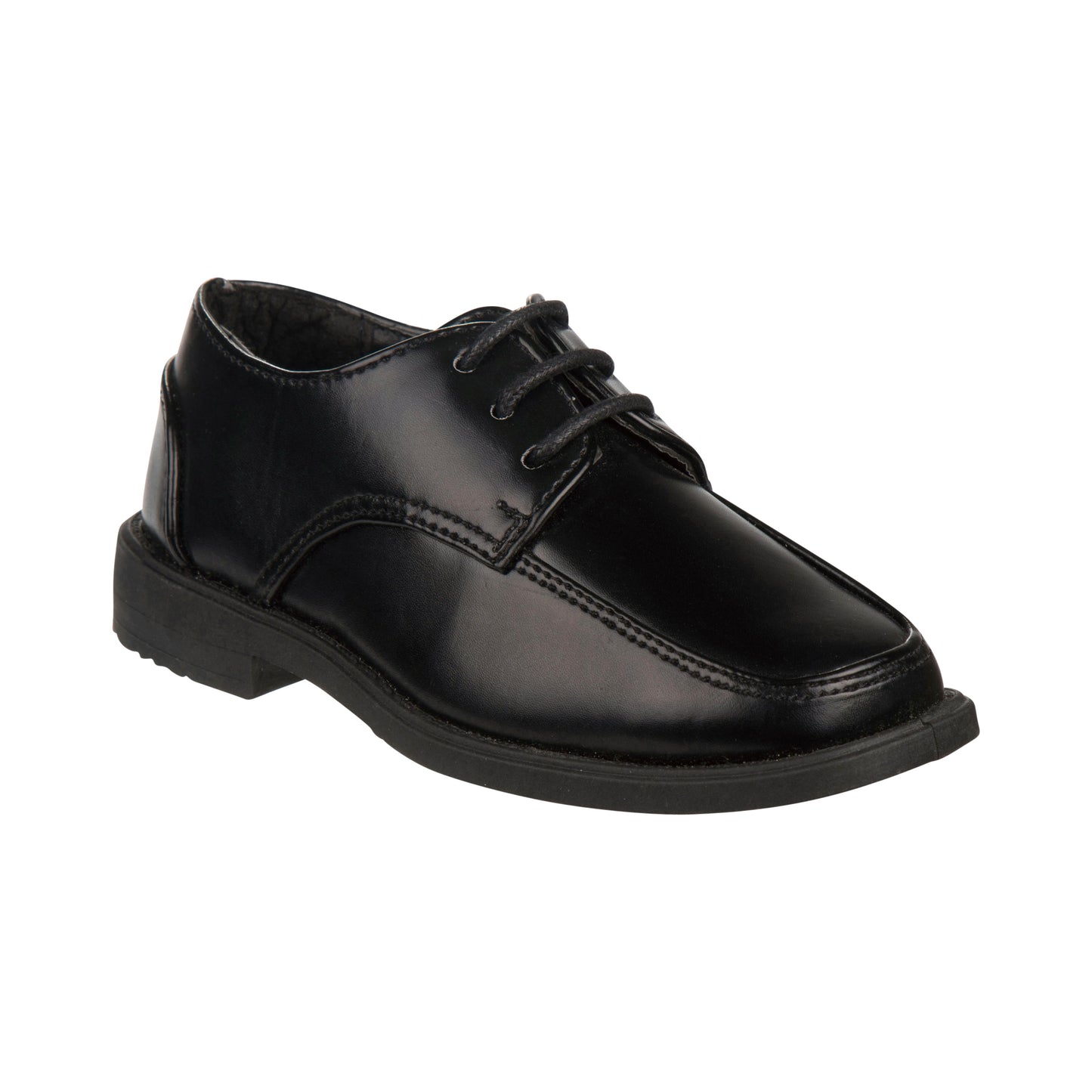 Josmo Boys' Sli pOn Classic Oxford Dress Shoes with Lace Up Closure (Big Kid)
