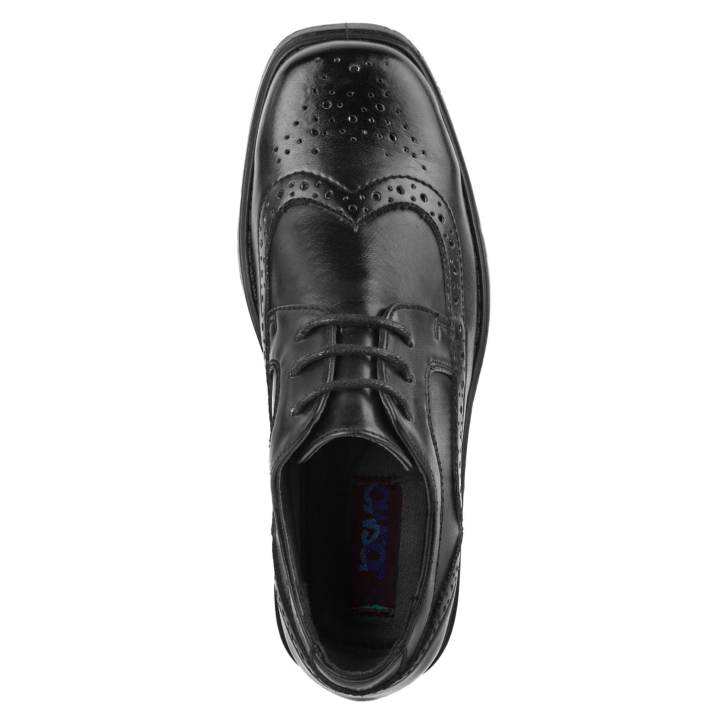 Josmo Wing Tip SlipOn Dress Shoes for Boys / Classic Formal Comfort Style with LaceUp Closure (Big Kid)