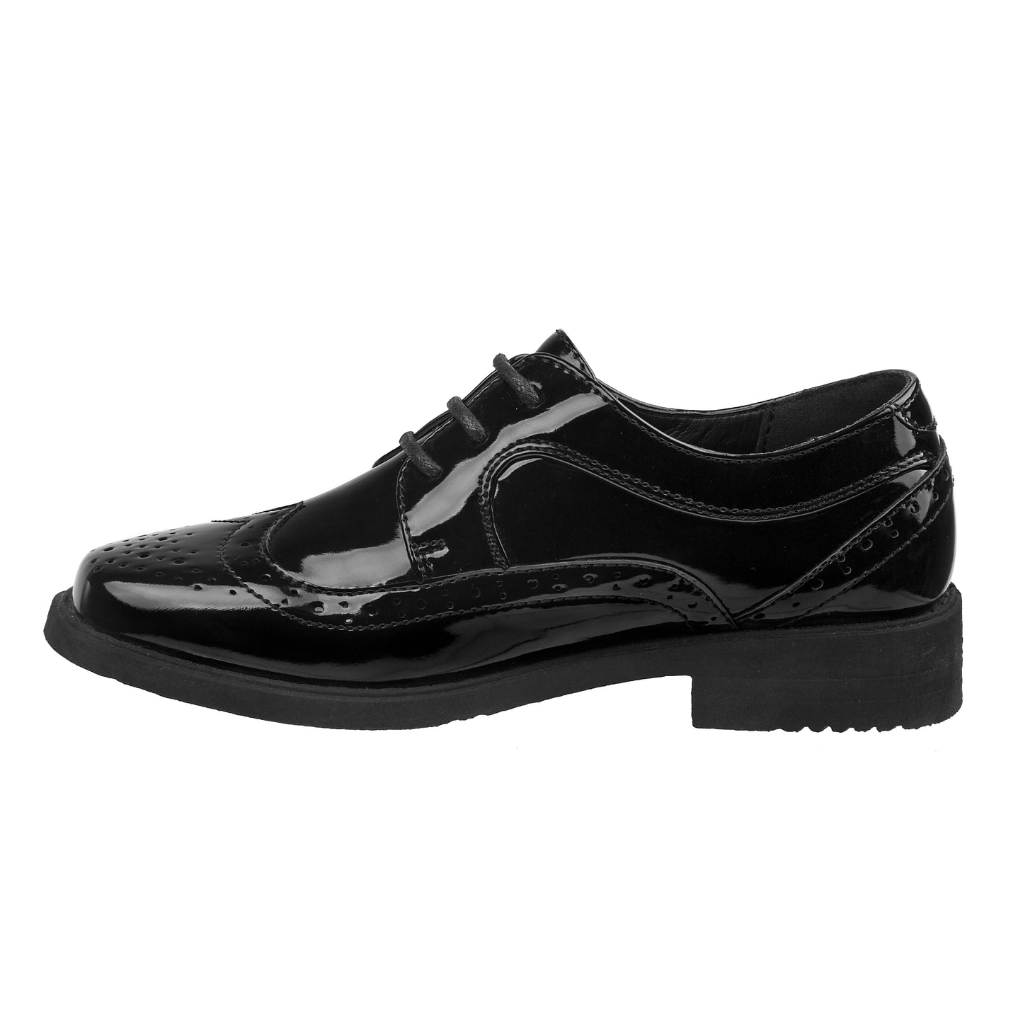 Josmo Wing Tip SlipOn Dress Shoes for Boys / Classic Formal Comfort Style with LaceUp Closure (Big Kid)