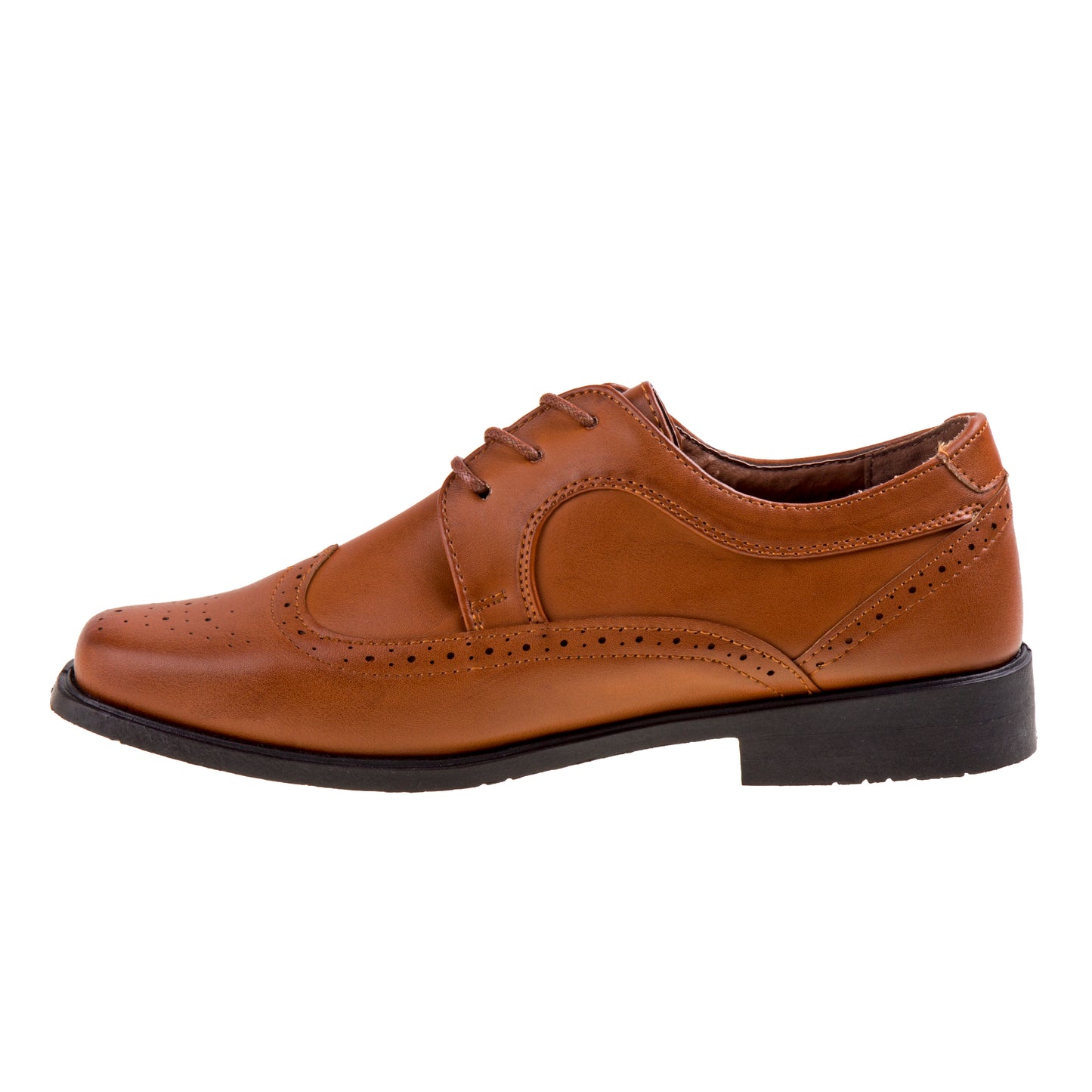 Josmo Wingtip Oxford Dress Shoes for Boys / Classic LaceUp Formal Comfort Design (Big Kid)