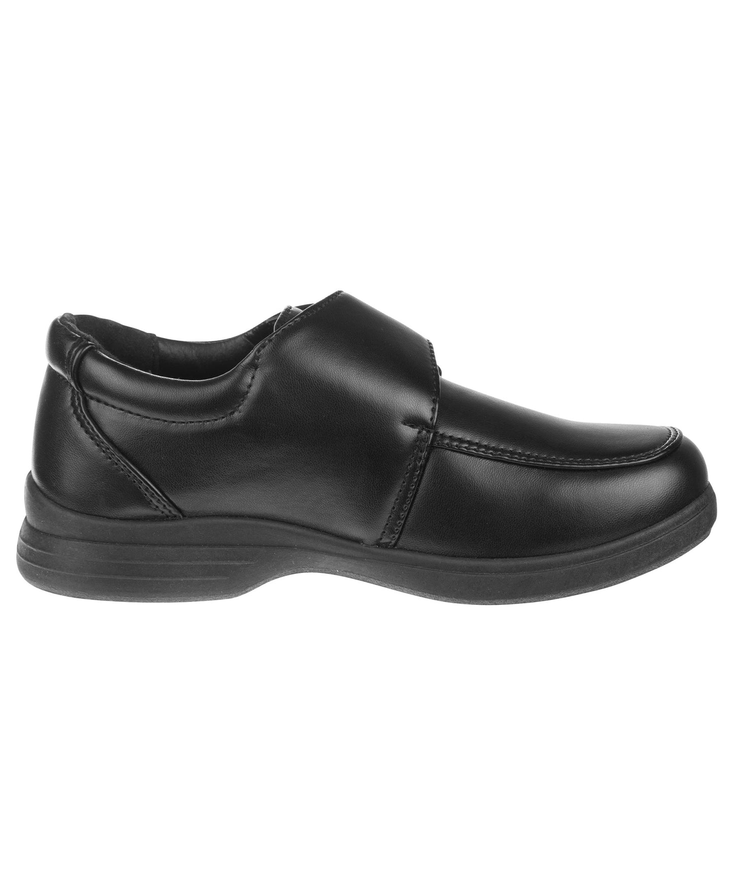 Boys Hook and Loop Classic Style School Shoes. (Toddler)