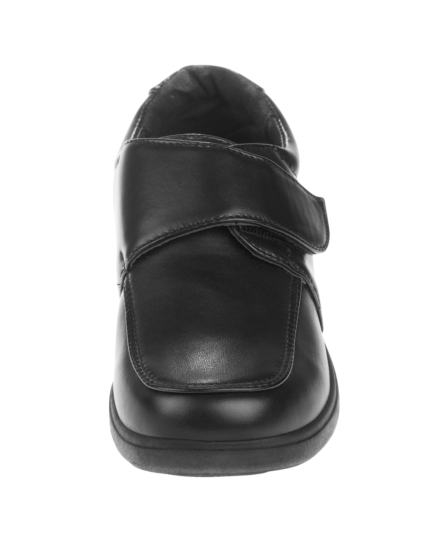 Boys Hook and Loop Classic Style School Shoes. (Toddler)
