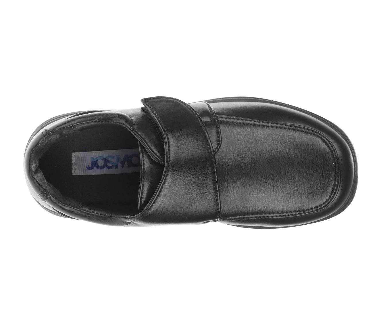 Boys Hook and Loop Classic Style School Shoes. (Toddler)