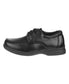 Josmo Little Kids Boys School Shoes. Lace up closure. Faux Leather upper. Cushioned Insole. Rubber sole. Classic design. Round toe.