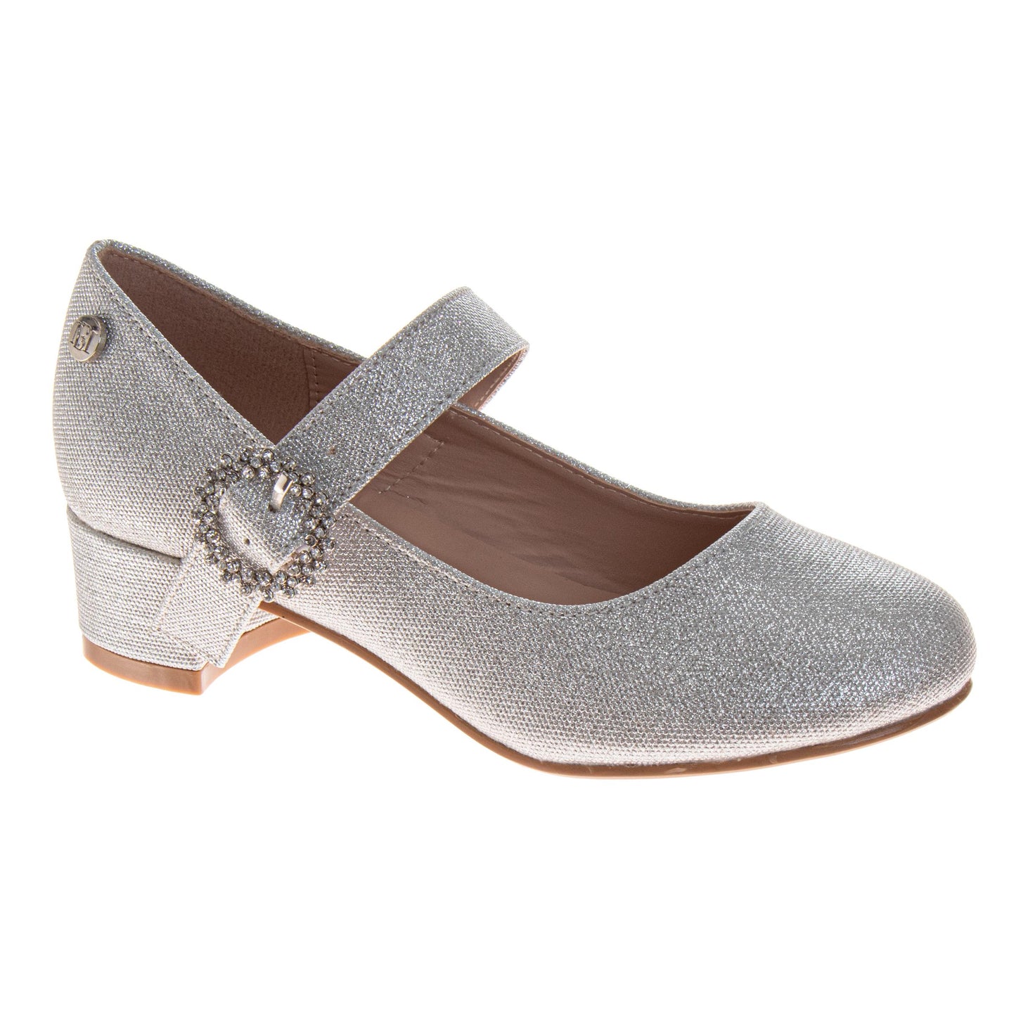Badgley Mischka Dress Shoes for Girls - Classic Formal Dressy Comfortable Style (Little Kid / Big Kid)