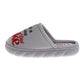 Coca-Cola Coke Men's Slide Sandals – Black Script Logo Slip-On Slides Extra Cushion Comfort Casual Slides (Adults)