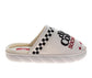Coca-Cola Diet Coke Men’s Cozy Plush Slip-On Slippers – Cream “Diet Coke Social Club” Graphic Soft Indoor House Shoes (Adults)