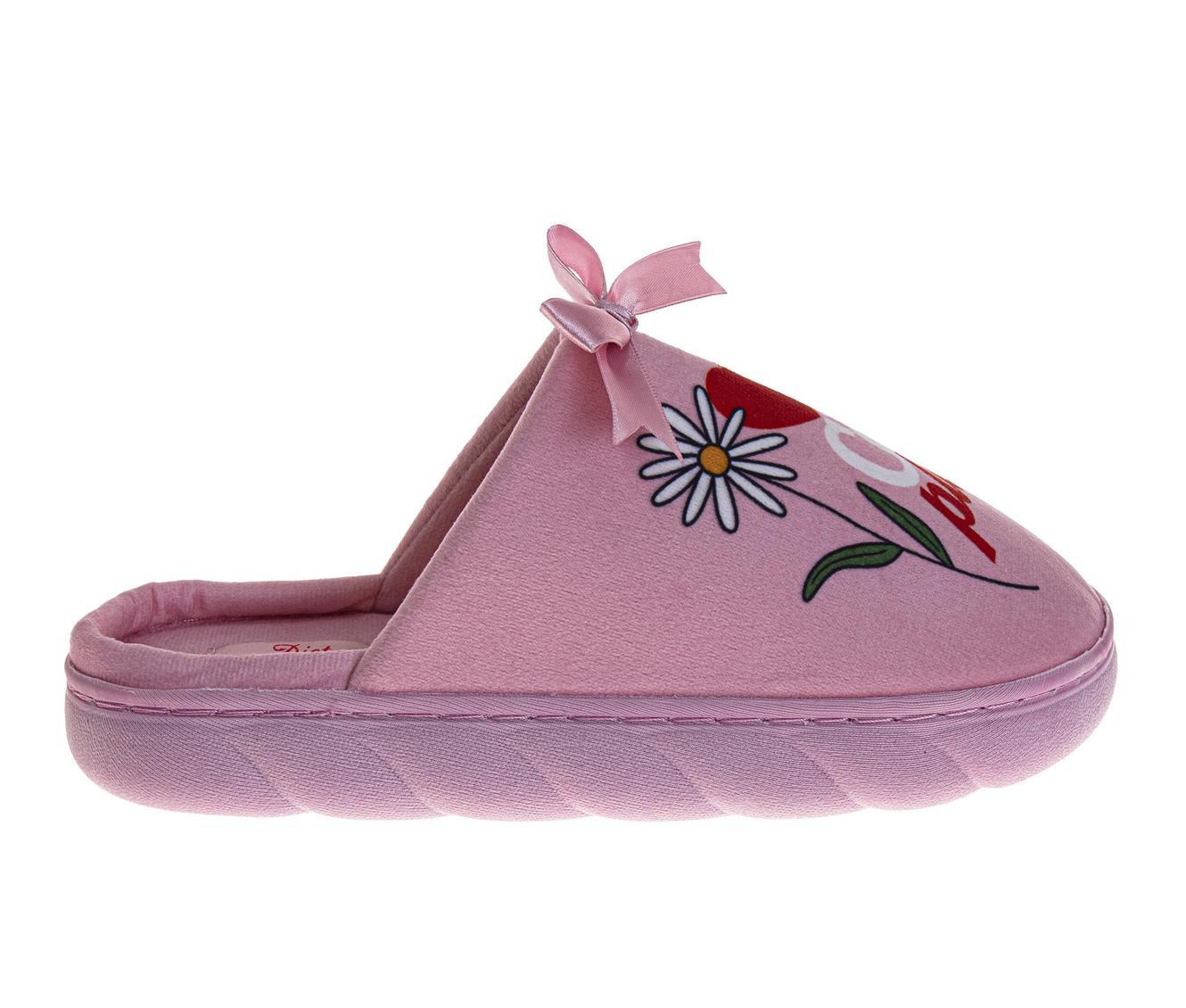 Coca-Cola Diet Coke Women’s Cozy Plush Slip-On Slippers – Pink “Diet Coke Please” Graphic Soft Indoor House Shoes (Adults)