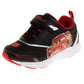 Disney Pixar Cars Sneakers Boys - Two Red Lights Flashing Athletic High-Traction Fast (Toddler – Little Kid)