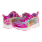 Nickelodeon Paw Patrol Skye and Everest Hook and Loop Girls' Light Up Fashion Sneakers. (Toddler/Little Kids)