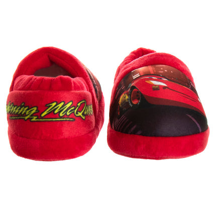 Disney Cars' Toddler Boys Nylex Fabric Slippers Featuring Lightning McQueeN