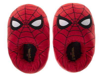 Marvel Spiderman Boys Slippers The Amazing Spidey House Shoes Indoor Cozy Plush Slippers