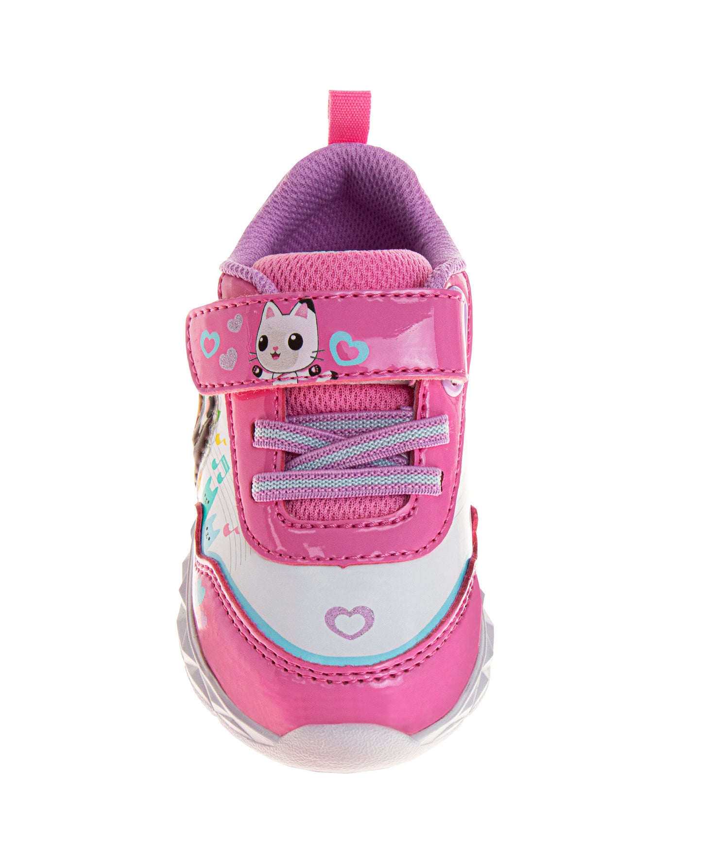 Gabby's Dollhouse Girls' Light Up Fashion Sneakers. (Toddler/Little Kids)