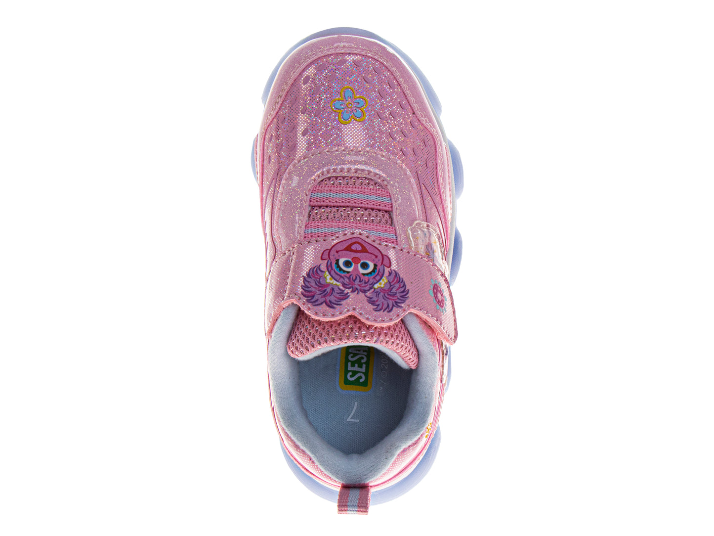 Sesame Street Girls' Abby Caddaby Sneakers. (Toddler/Little Kids)
