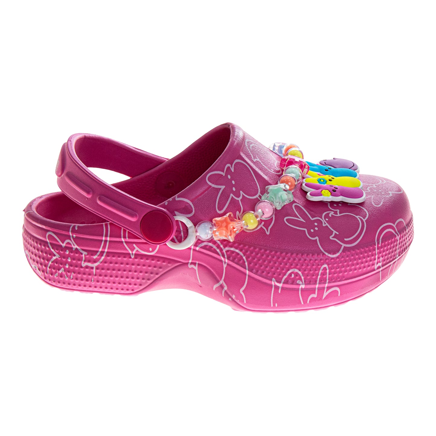 Peeps Clogs for Ladies - Lightweight Comfort Casual Dual Size (Adult)