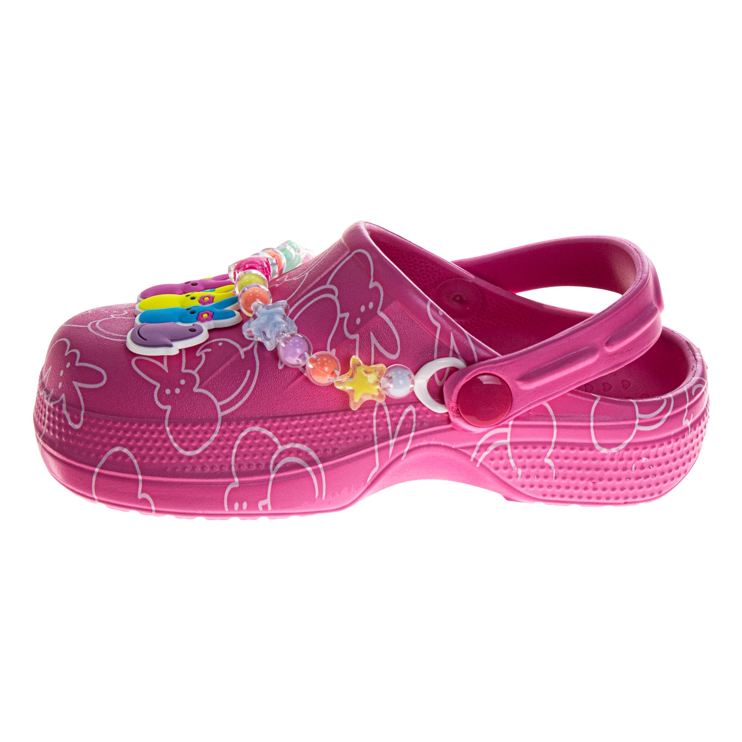 Peeps Clogs for Ladies - Lightweight Comfort Casual Dual Size (Adult)