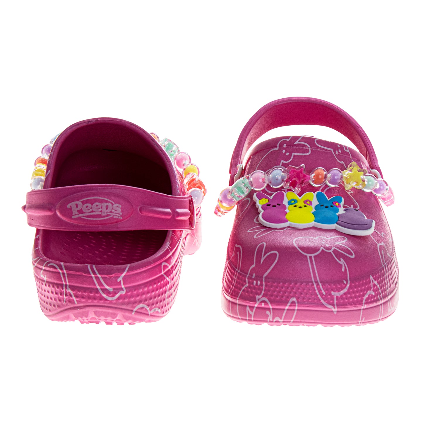 Peeps Clogs for Ladies - Lightweight Comfort Casual Dual Size (Adult)