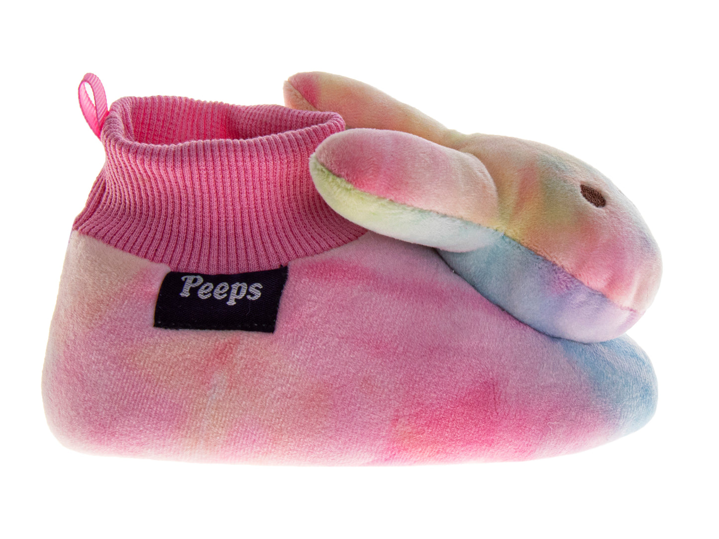 Peeps Sock Slippers for Toddler Gils' Plush Warm Fuzzy Comfort Dual Size (Infant)