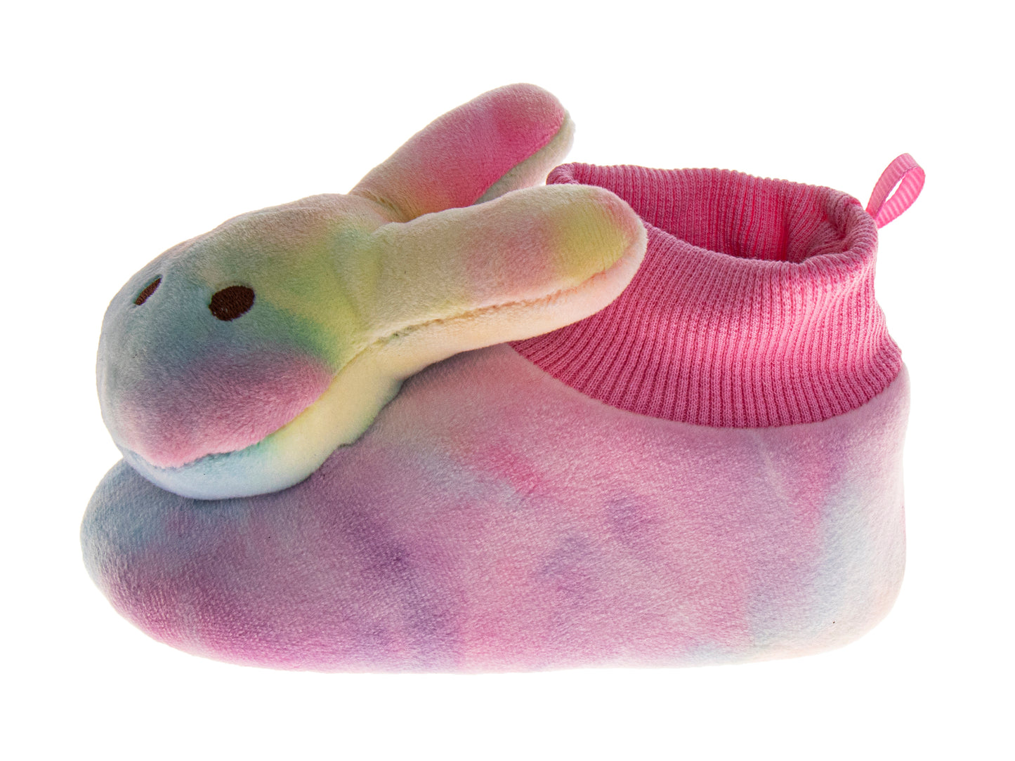 Peeps Sock Slippers for Toddler Gils' Plush Warm Fuzzy Comfort Dual Size (Infant)