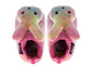 Peeps Sock Slippers for Toddler Gils' Plush Warm Fuzzy Comfort Dual Size (Infant)