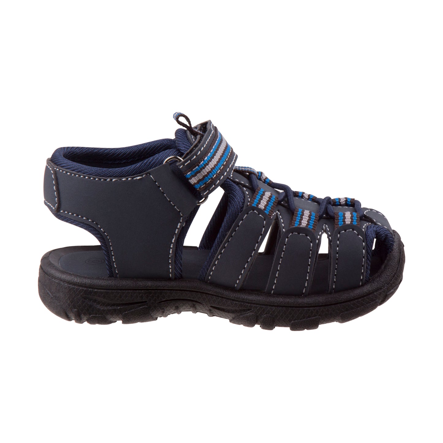 Rugged Bear Boys' Closed-Toe Sport Sandals - Adjustable Straps & Durable Comfort Fit (Toddler / Little Kid)