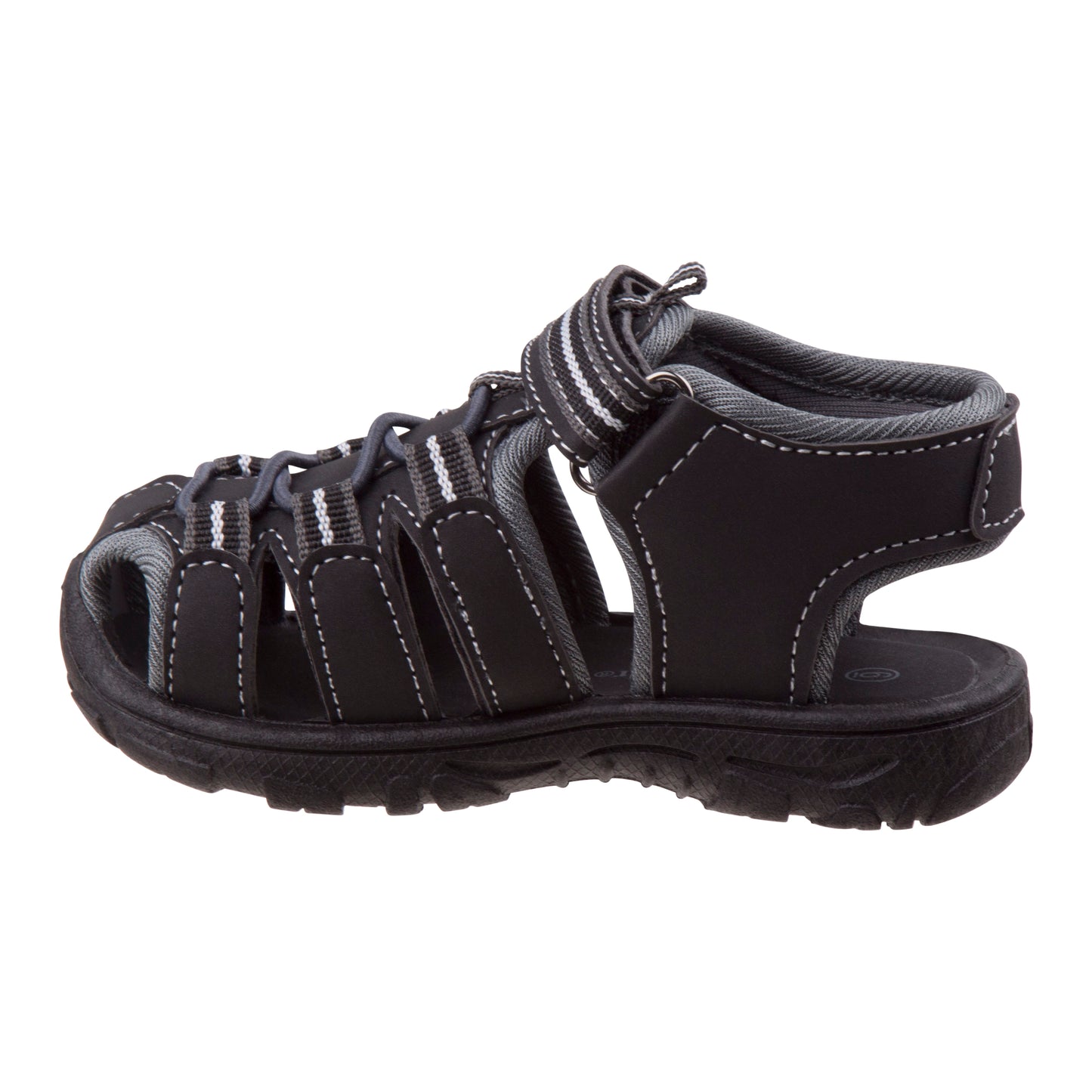 Rugged Bear Boys' Closed-Toe Sport Sandals - Adjustable Straps & Durable Comfort Fit (Toddler / Little Kid)