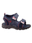 Rugged Bear Open Toe Sport Sandals Boys' Durable Outdoor Ready Adjustable Straps WaterFriendly Comfort Fit (Little Kid / Big Kid)