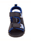 Rugged Bear Open Toe Sport Sandals Boys' Durable Outdoor Ready Adjustable Straps WaterFriendly Comfort Fit (Little Kid / Big Kid)