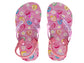 Sweethearts Girls Shoes, Girls Flip Flops, Thong Sandals - Kids Beach and Pool Shoes, Slip On Pink and Purple (Toddler Sizes 6-10, Little Kid Sizes 11)