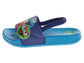 Sesame Street Slide Sandals for Kids Characters Design Blue Slip-On Quick Dry Pool/Beach (Toddler / Little Kid)