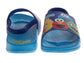 Sesame Street Slide Sandals for Boys  Characters Design Blue SlipOn Quick Dry Pool/Beach (Toddler / Little Kid)