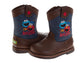 Sesame Street Elmo & Cookie Monster Cowboy Boots  Fun SideZip Footwear for Toddlers (Infant/Toddlers)
