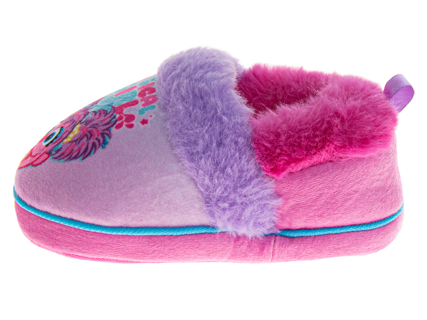 Sesame Street Abby Cadabby Kids' Slippers  Soft Comfortable Plush SlipOns (Toddler)