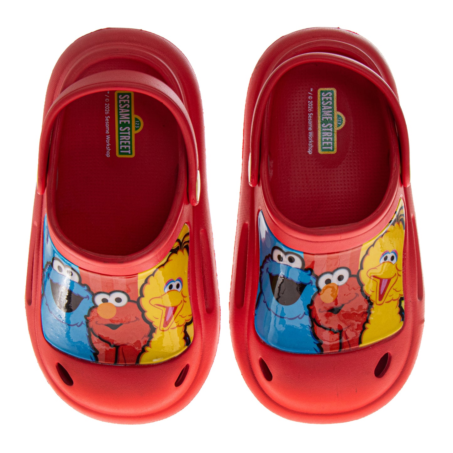 Sesame Street Clogs for Girls  Casual Comfortable SlipOn Easy Clean (Toddler / Little Kid)