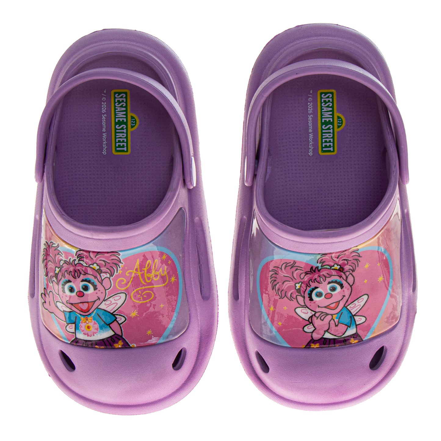 Sesame Street Clogs for Girls  Casual Comfortable SlipOn Easy Clean (Little Kid Toddler)