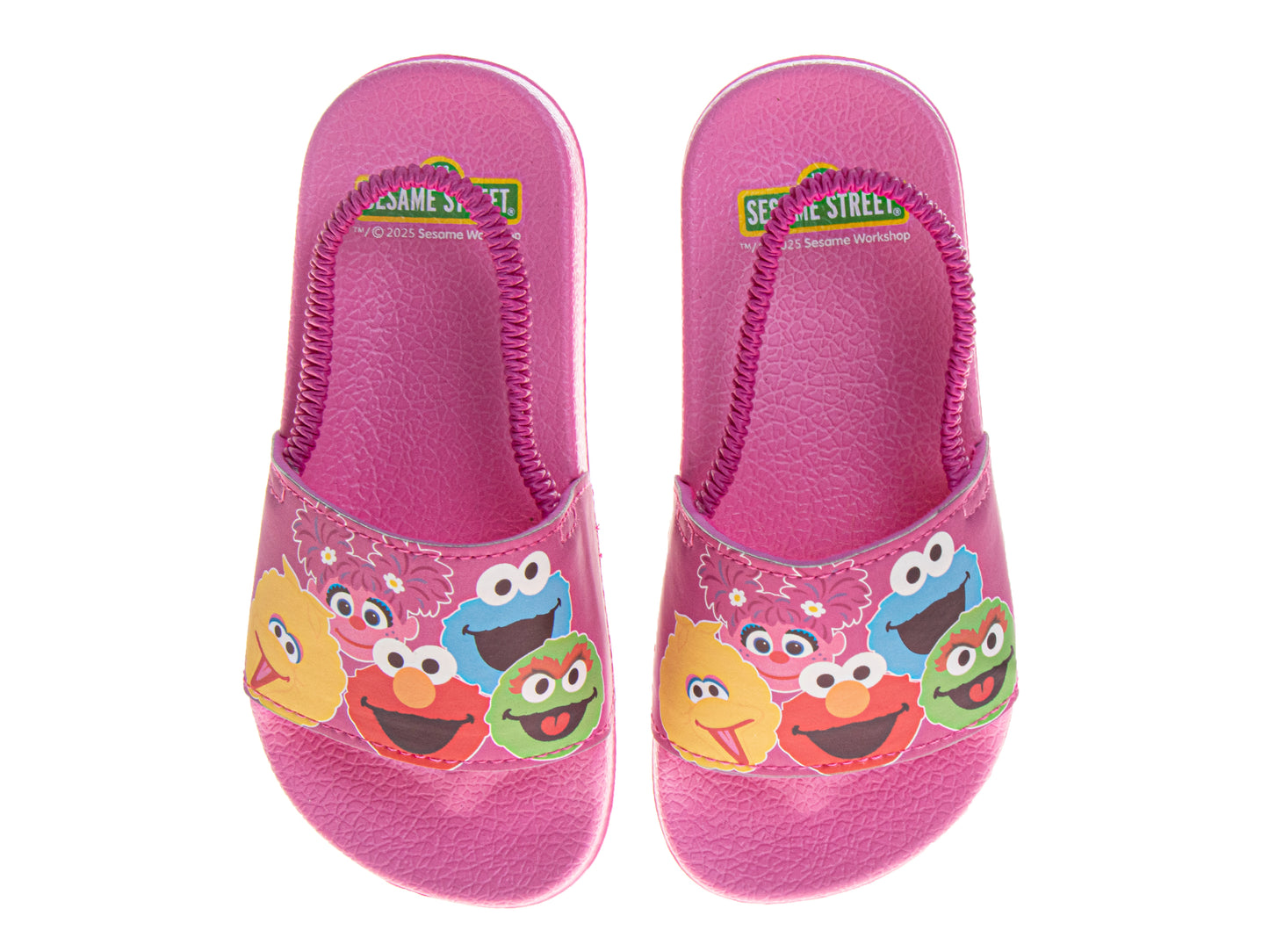 Sesame Street Sandals for Girls  Casual Comfortable Summer Adjustable (Toddler / Little Kid)