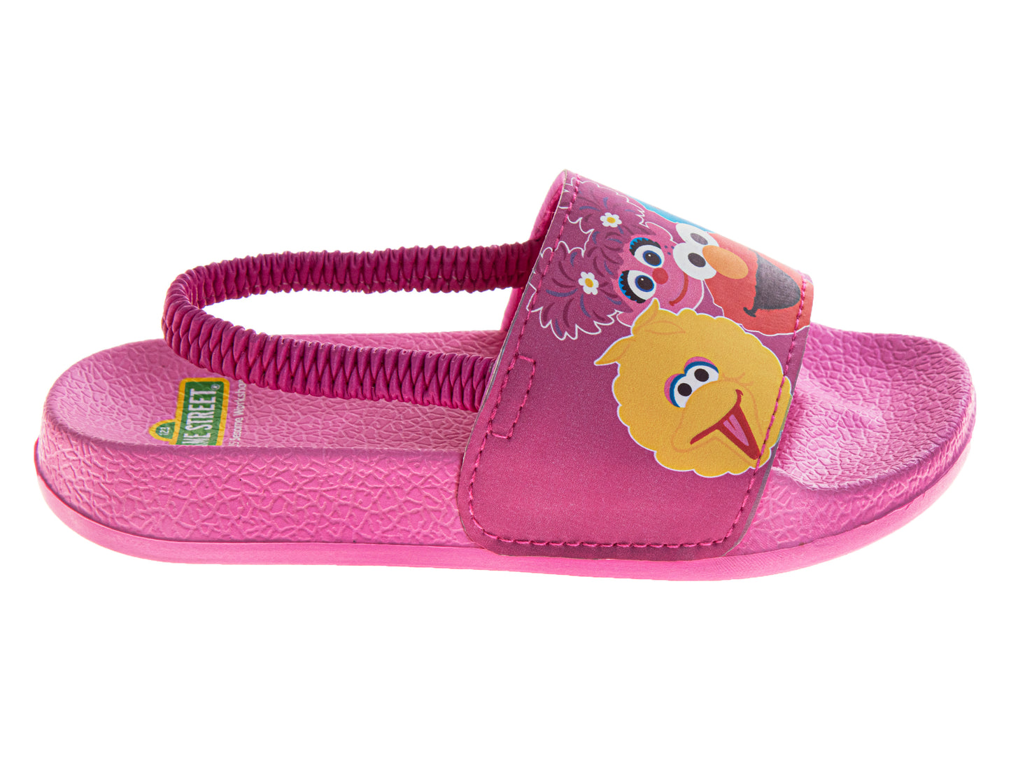 Sesame Street Sandals for Girls  Casual Comfortable Summer Adjustable (Toddler / Little Kid)
