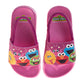 Sesame Street Sandals for Girls  Casual Comfortable Summer Adjustable (Toddler / Little Kid)