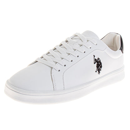 U.S. Polo Assn Classic LowTop Sneakers Men's  Casual Style Timeless Look Iconic Logo Everyday Comfort LaceUp (Adults)