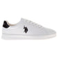 U.S. Polo Assn Classic LowTop Sneakers Men's  Casual Style Timeless Look Iconic Logo Everyday Comfort LaceUp (Adults)